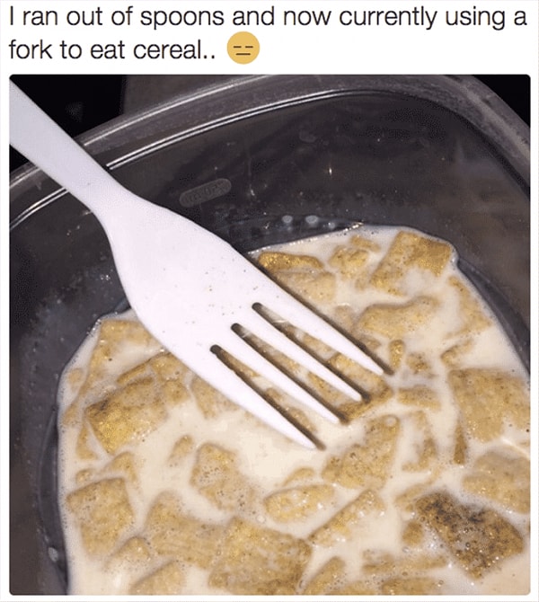 4. А так выглядит здоровая пища студентов