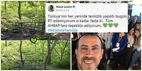Canımızsın Sen Bu Çok Belli! Haluk Levent'in Kurucusu Olduğu AHBAP Ekibi Türkiye’nin 134 İlçesinde Temizlik Yaptı