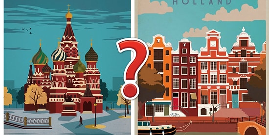 Тест: Сможете ли вы узнать города мира по винтажным постерам?