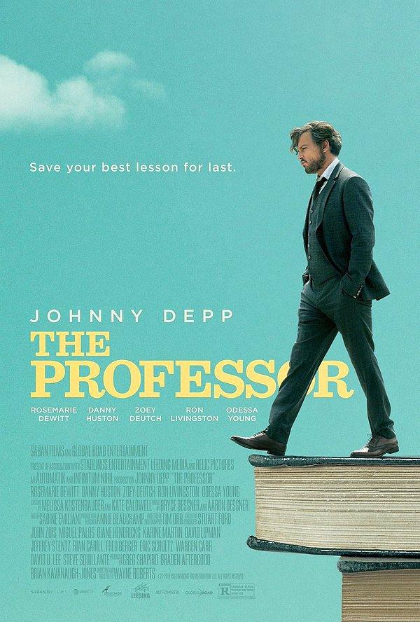 7. Johnny Depp’in, 6 ay ömrü kalan bir profesörü canlandırdığı The Professor filminden poster yayınlandı.