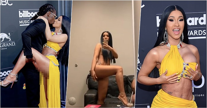 Billboard Müzik Ödüllerinde Elbisesinin Azizliğine Uğrayan Cardi B, Çıplak Videosunu Paylaşarak Çarpıcı Açıklamalarda Bulundu!
