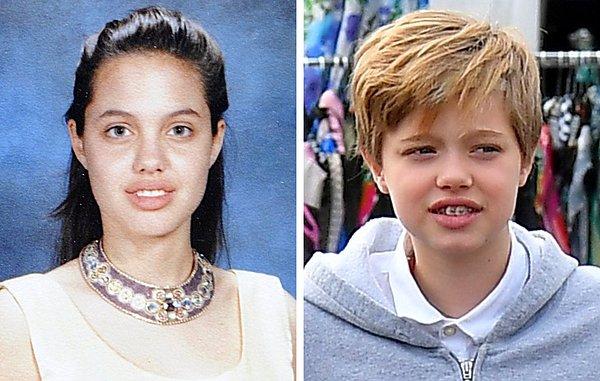 2. Angelina Jolie ve kızı Shiloh Jolie-Pitt