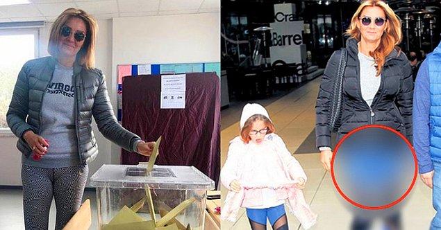 10. Pınar Altuğ'un oy kullanmaya giderken giydiği tayt da gereksiz bir şekilde gündem olmuştu.