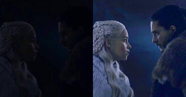 3. Daenerys ve Jon Snow