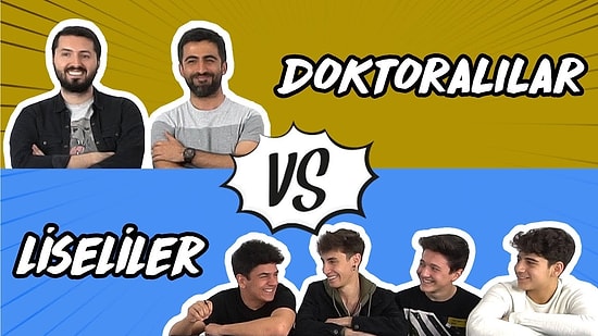 Liseliler, Doktoralılara Karşı: Bakalım Bilgi Yarışmasının Kazananı Kim Olacak?