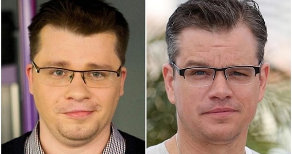 8. Гарик Харламов и Мэтт Деймон