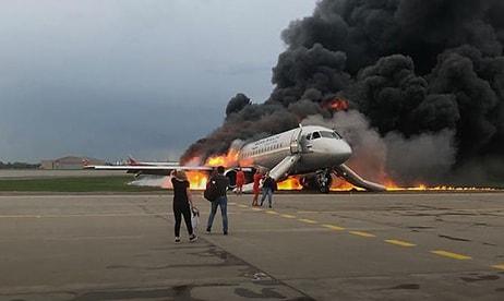 Rusya'da Acil İniş Yapan Uçak Alev Aldı: Can Kaybı 41'e Yükseldi