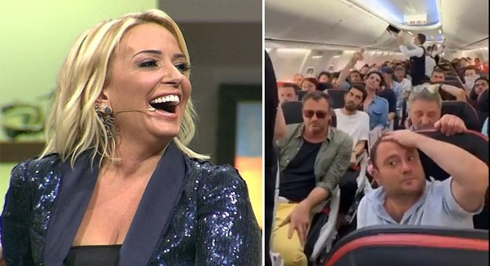 Saba Tümer, Uçaktan Video Paylaştı: 'Torpilli Bir Yolcu İçin Yaşlı Bir Kadını Zorla İndirdiler'