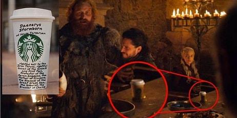 Game of Thrones'un Yeni Bölümünde Mizahşörlerin Diline Düşen Starbucks Bardağı Skandalı