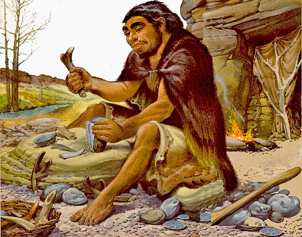 6. Орудие труда первобытного человека называется...