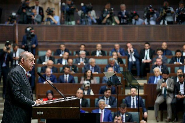 Erdoğan, karara ilişkin "İstanbul seçimlerinde organize bir yolsuzluk, tam kanunsuzluk olduğuna inanıyoruz." dedi.