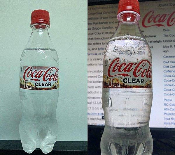 20. Japonya ve Çin'de Coca-Cola Clear var.