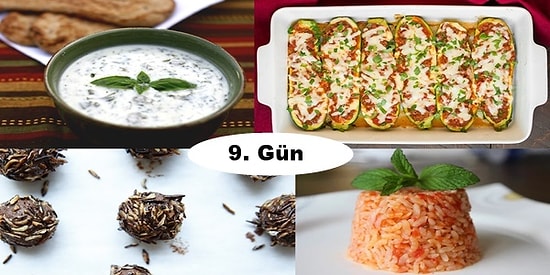 ''Akşam İftara Ne Pişirsem?'' Diye Düşünmeyin! Ramazan'ın 9. Günü İçin İftar Menüsü Önerisi