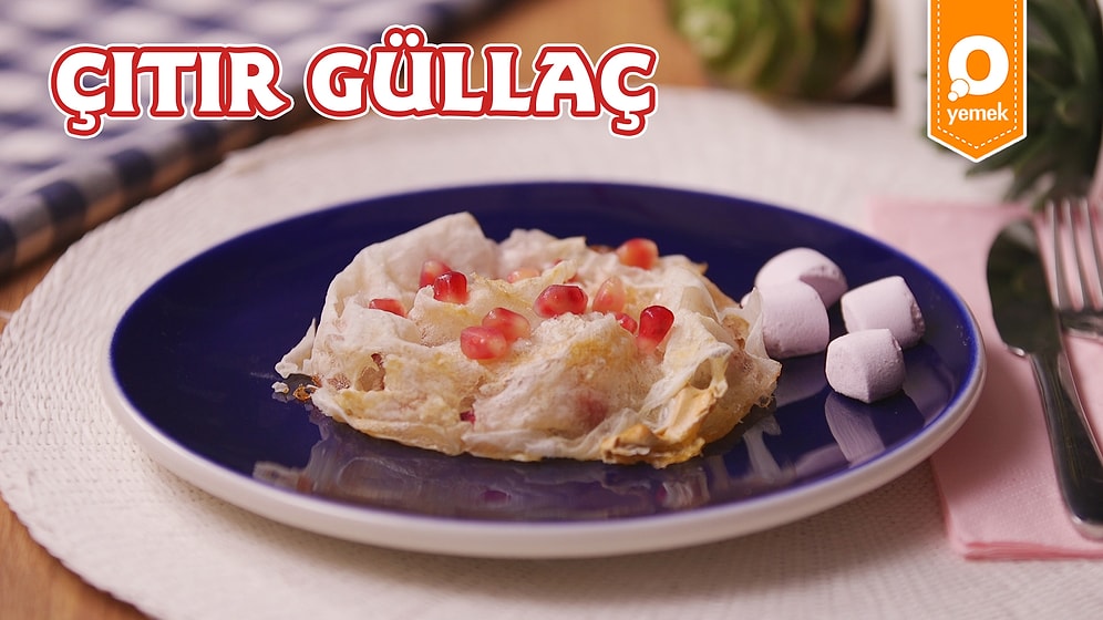 Ramazan’ın Gözdesi Güllaç’ı Hiç Böyle Denemediniz! Çıtır Güllaç Nasıl Yapılır?