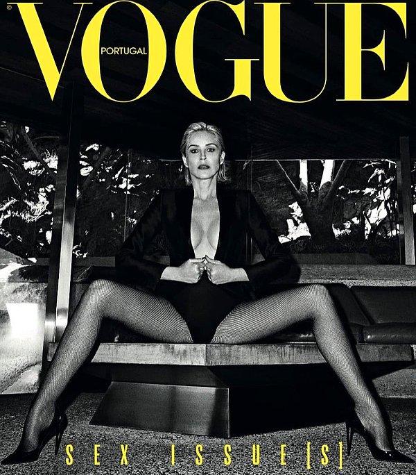 Sharon'ın fotoğrafları Vogue dergisinin Portekiz versiyonunun kapağında yayınlanacak.