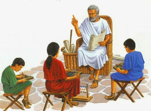 5. В каком возрасте афинские мальчики шли в школу?