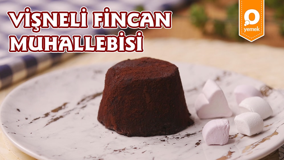 Bu Muhallebi Sürprizli Muhallebi! Vişneli Fincan Muhallebisi Nasıl Yapılır?