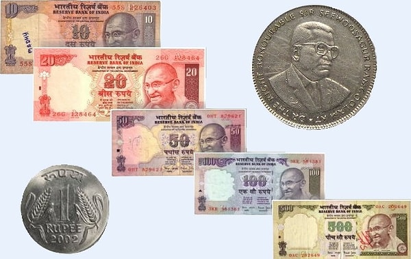 9. Рупия - это, конечно, валюта ...