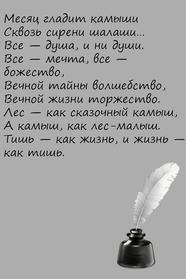 4. Чьи это стихи?