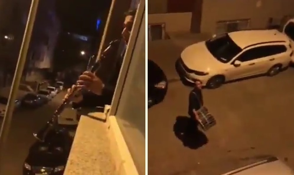 Ramazan Davulcusuna Klarnetiyle Eşlik Eden Yurdum İnsanı