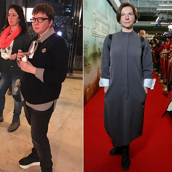 14. Ирина Рахманова некоторое время назад сильно набрала для роли, но уже пришла в форму