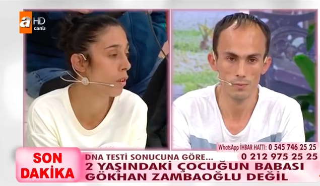 Ve DNA testine göre 6 aylık bebeğin babası Gökhan çıktı fakat 2 yaşındaki ilk çocuğun babası Gökhan değildi. Bu sonuç Meryem'in ve diğer insanların iddialarını bir nevi doğrular nitelikteydi. Bize tuhaf gelen ise tüm bu iddialar karşısında Gökhan'ın soğuk kanlı tavırlarıydı.