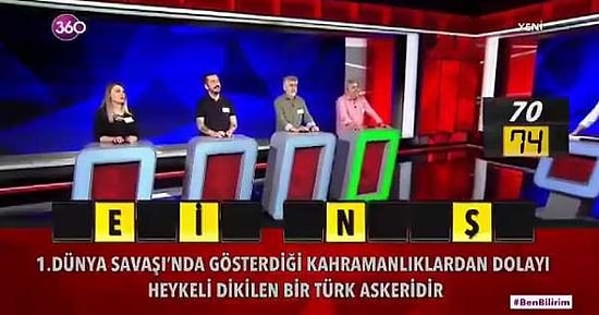 Cevabı Seyit Onbaşı Olan Soru İçin Olmadık İsimler Uydurup Yuh Çektiren Yarışmacılar