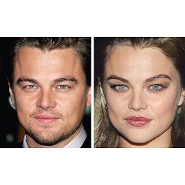 5. Leonardo Dicaprio'nun gözleri...