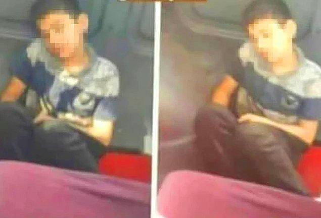 Mersin'in Erdemli ilçesinde minibüse binen 12 yaşındaki Muhammed, kıyafetleri kirli olduğu için koltuktan kaldırılıp yere oturtulmuş ve ardından yerde uyuyakalmıştı...