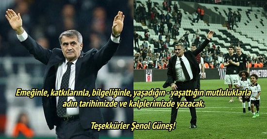 Şenol Güneş Galibiyetle Veda Etti! Beşiktaş-Kasımpaşa Maçının Ardından Yaşananlar ve Tepkiler