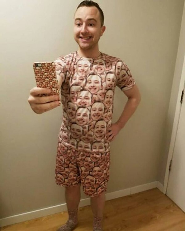 21. Уровень нарциссизма этого парня пробил потолок