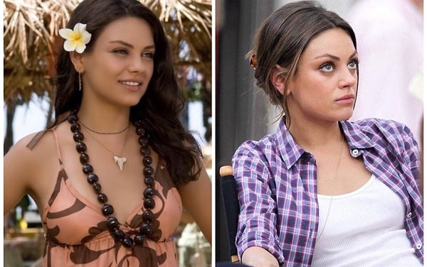 9. Мила Кунис грешит клетчатыми рубашками