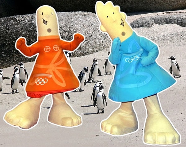 4. Символом какой Олимпиады являются эти куклы?