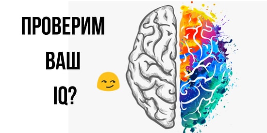 Не знаете какой у вас IQ? Набрав 10/12 в этом тесте, можете считать, что он выше среднего!