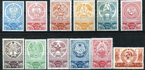 Тест: Угадайте республику СССР по почтовой марке