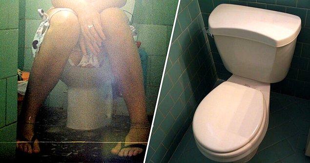 Bir adam, kız arkadaşının dairesindeki tuvaletini sifon çekilmemiş halde bulunca şüpheye düştü.