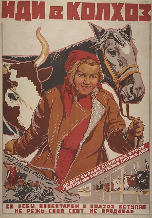 6. К чему привела принудительная политика массовой коллективизации?