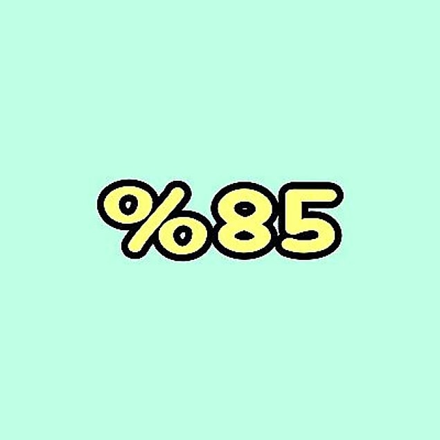 %85 Fesatsın!