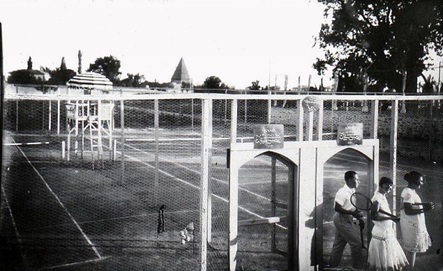 20. Konya'da bir tenis kortu, 1928.
