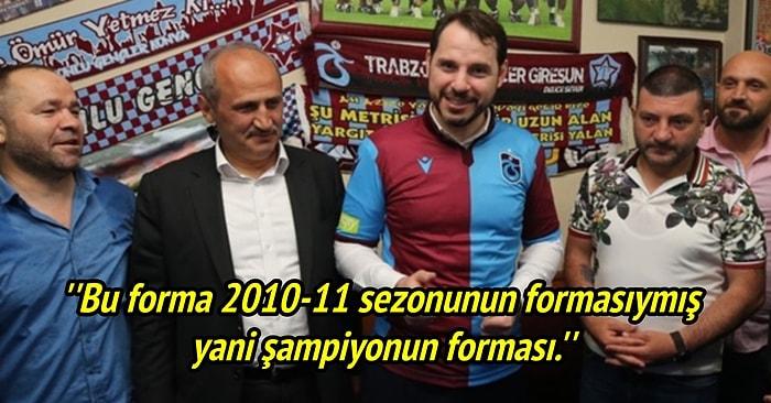 Berat Albayrak'ın Trabzon Ziyaretinde 2010-2011 Sezonu Şampiyonluğuyla İlgili Söyledikleri Tepki Çekti