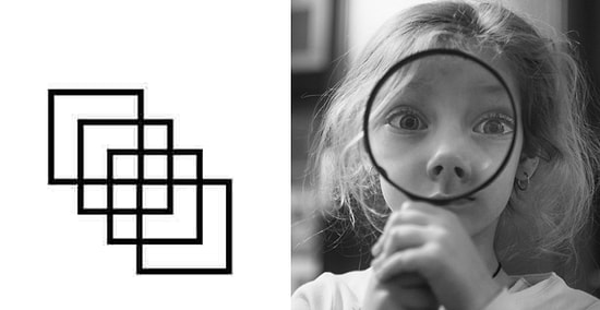 Тест "Сколько квадратов на рисунке?", который пройдут только люди, обладающие уникальным мышлением