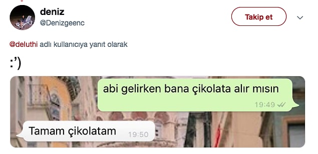 3. Ve bir minnoş abi daha...