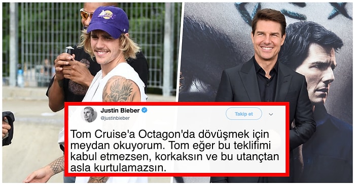 Bahisleri Açıyoruz! Çılgınlıklarıyla Gündemden Düşmeyen Justin Bieber, Tom Cruise'a Kafes Dövüşü Teklif Etti