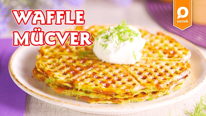 Waffle Makinesinde Enfes Bir Lezzet: Waffle Mücver Nasıl Yapılır?