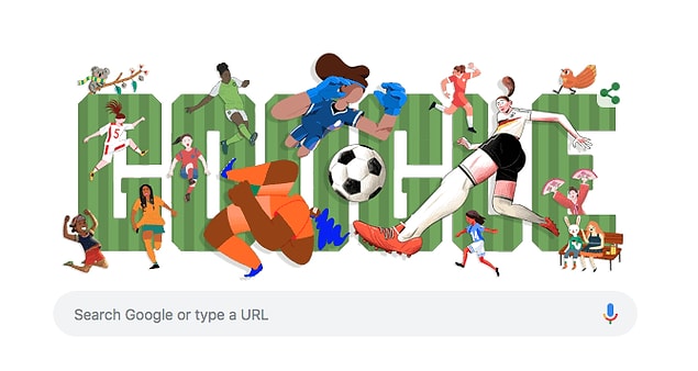 Ayrıca Google'ın yaptığı doodle da tarihe geçeceğe benziyor!