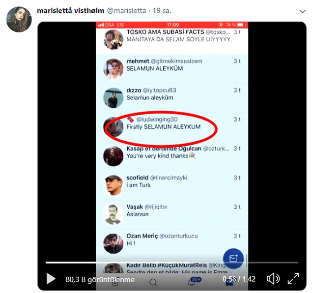 "Firstly Selamun Aleyküm" mü? Sen nasıl bi kralsın ya...