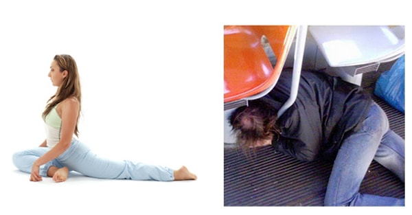 3. Поза голубя позволяет держать тело в тонусе, улучшает гибкость и снимает накопившийся стресс.