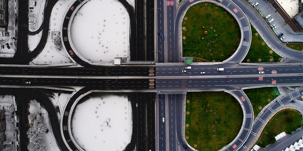 Aynı Kare İçinde: Kuş Bakışı Fotoğraflarla Türkiye'nin Dört Bir Yanından Yaz Kış Manzaraları