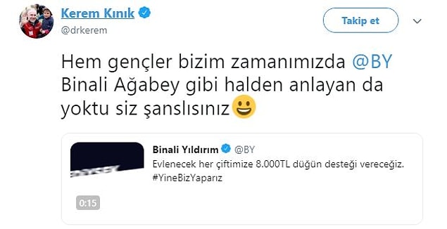 "Bizim zamanımızda Binali Ağabey gibi halden anlayan da yoktu..."