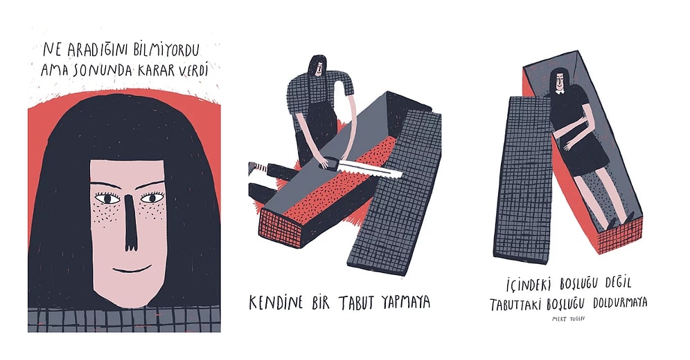 Bizi Bize Anlatan İllüstrasyonların Yaratıcısı Mert Tugen'in Hayal Gücünden Çıkma İçten Çizimler